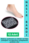 Gündelik Ayak Parmak Topuk Baskı Ağrı Rahatsızlık Sürtünme Azaltan Cilt Yumuşatan Nasır Bandı 12 Adt - 1