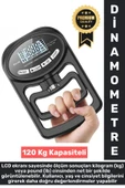 Güç Kuvvet Kavrama Kg/Lb Test Cihazı Fizik Tedavi 120 Kg Kapasite LCD Ekran Dijital El Dinamometresi - 1