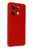 Xiaomi Redmi Note 13 Pro 5G Kılıf Nano içi Kadife Silikon - Kırmızı thumbnail 3