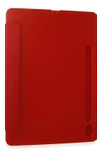 Samsung Galaxy Tab A9 Kılıf Kalemlikli Mars Tablet Kılıfı - Kırmızı thumbnail 2