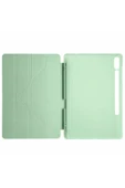 Samsung Galaxy X610 Tab S9 FE Plus 12.4 Kılıf Kalemlikli Mars Tablet Kılıfı - Açık Yeşil thumbnail 3