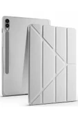 Samsung Galaxy X610 Tab S9 FE Plus 12.4 Kılıf Kalemlikli Mars Tablet Kılıfı - Gri thumbnail 1