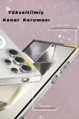Samsung Galaxy S24 Ultra Kılıf Glow Magsafe Kapak - Şeffaf thumbnail 2