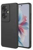 Oppo Reno 11F Kılıf First Silikon - Siyah thumbnail 1