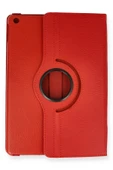 iPad Pro 13 (2024) Kılıf 360 Tablet Deri Kılıf - Kırmızı thumbnail 1