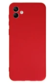 Samsung Galaxy A04 Kılıf First Silikon - Kırmızı thumbnail 1