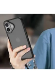 iPhone 16 Kılıf Elegant Kapak - Siyah thumbnail 2