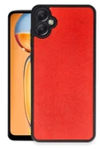 Samsung Galaxy A06 Kılıf Aras Deri Kapak - Kırmızı thumbnail 1