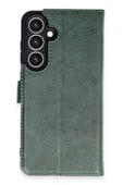 Samsung Galaxy S24 FE Kılıf Trend S Plus Kapaklı Kılıf - Yeşil thumbnail 1