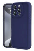 iPhone 16 Pro Kılıf Viera Silikon - Lacivert thumbnail 1