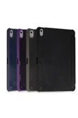iPad Pro 11 (2024) Kılıf Color Karbon Tablet Kılıfı - Siyah thumbnail 2
