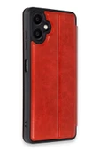 Samsung Galaxy A06 Kılıf Flip Cover - Kırmızı thumbnail 2