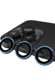 iPhone 15 Pro Raze Metal Kamera Lens - Lacivert thumbnail 1