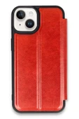 iPhone 14 Kılıf Flip Cover - Kırmızı thumbnail 1