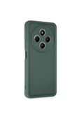 Xiaomi Redmi 14C Kılıf Viera Silikon - Koyu Yeşil thumbnail 1