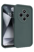Xiaomi Redmi 14C Kılıf Viera Silikon - Koyu Yeşil thumbnail 2