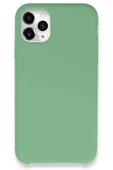 iPhone 11 Pro Max Kılıf Lansman Legant Silikon - Yeşil thumbnail 1