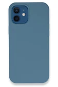 iPhone 12 Kılıf Lansman Legant Silikon - Açık Mavi thumbnail 1