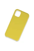 iPhone 11 Pro Kılıf Lansman Legant Silikon - Sarı thumbnail 2
