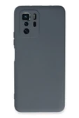 Xiaomi Poco X3 GT Kılıf Nano içi Kadife Silikon - Gri thumbnail 1