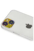 iPhone 13 Pers Alüminyum Kamera Lens - Rainbow thumbnail 2