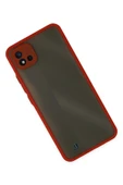 Realme C11 2021 Kılıf Montreal Silikon Kapak - Kırmızı thumbnail 2