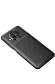 Xiaomi Mi 10T Lite Kılıf Auto Focus Karbon Kapak - Siyah thumbnail 2