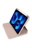 iPad 10.2 (7.nesil) Kılıf Starling 360 Kalemlikli Tablet Kılıf - Rose Gold thumbnail 2