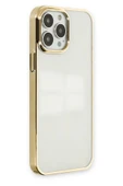 iPhone 13 Pro Max Kılıf Element Silikon - Gold thumbnail 2