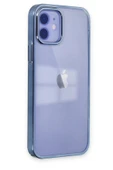 iPhone 12 Kılıf Element Silikon - Mavi thumbnail 2