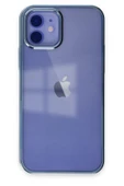 iPhone 12 Kılıf Element Silikon - Mavi thumbnail 1