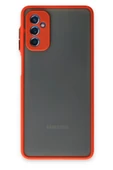 Samsung Galaxy M52 5G Kılıf Montreal Silikon Kapak - Kırmızı thumbnail 1