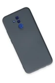 Huawei Mate 20 Lite Kılıf Nano içi Kadife Silikon - Gri thumbnail 3