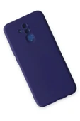 Huawei Mate 20 Lite Kılıf Nano içi Kadife Silikon - Mor thumbnail 3