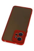 Xiaomi Redmi Note 12 4G Kılıf Montreal Silikon Kapak - Kırmızı thumbnail 3