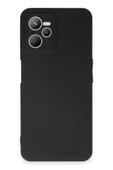 Realme C35 Kılıf First Silikon - Siyah thumbnail 2