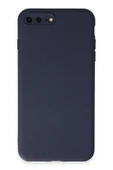 iPhone 7 Plus Kılıf First Silikon - Lacivert thumbnail 2