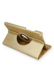 Samsung Galaxy T290 Tab A 8 Kılıf 360 Tablet Deri Kılıf - Gold thumbnail 1