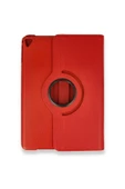 iPad 4 9.7 Kılıf 360 Tablet Deri Kılıf - Kırmızı thumbnail 2