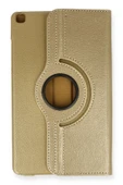 Samsung Galaxy T290 Tab A 8 Kılıf 360 Tablet Deri Kılıf - Gold thumbnail 2