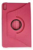 Huawei MatePad 10.4 Kılıf 360 Tablet Deri Kılıf - Pembe thumbnail 2