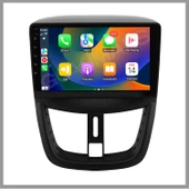 PEUGEOT 207 2006-2012 UYUMLU 8 GB RAM 128 GB HAFIZA ANDROİD MULTİMEDİA TEYP thumbnail 1