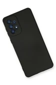 Samsung Galaxy A73 5G Kılıf Nano içi Kadife Silikon - Siyah thumbnail 3