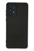 Samsung Galaxy A73 5G Kılıf Nano içi Kadife Silikon - Siyah thumbnail 1