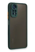 Xiaomi Redmi Note 11 Kılıf Montreal Silikon Kapak - Yeşil thumbnail 2