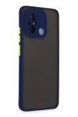 Xiaomi Redmi 12C Kılıf Montreal Silikon Kapak - Lacivert thumbnail 2