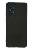 Samsung Galaxy A23 4G Kılıf Nano içi Kadife Silikon - Siyah thumbnail 1