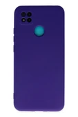 Xiaomi Redmi 9C Kılıf Nano içi Kadife Silikon - Mor thumbnail 1