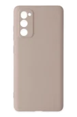 Samsung Galaxy S20 FE Kılıf Nano içi Kadife Silikon - Pudra thumbnail 1
