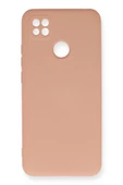 Xiaomi Redmi 9C Kılıf Nano içi Kadife Silikon - Pudra thumbnail 1